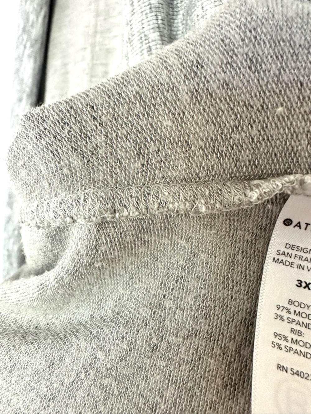Pranayama Wrap by Athleta – Gray Heather – Women’s 3X - Picture 10 of 11